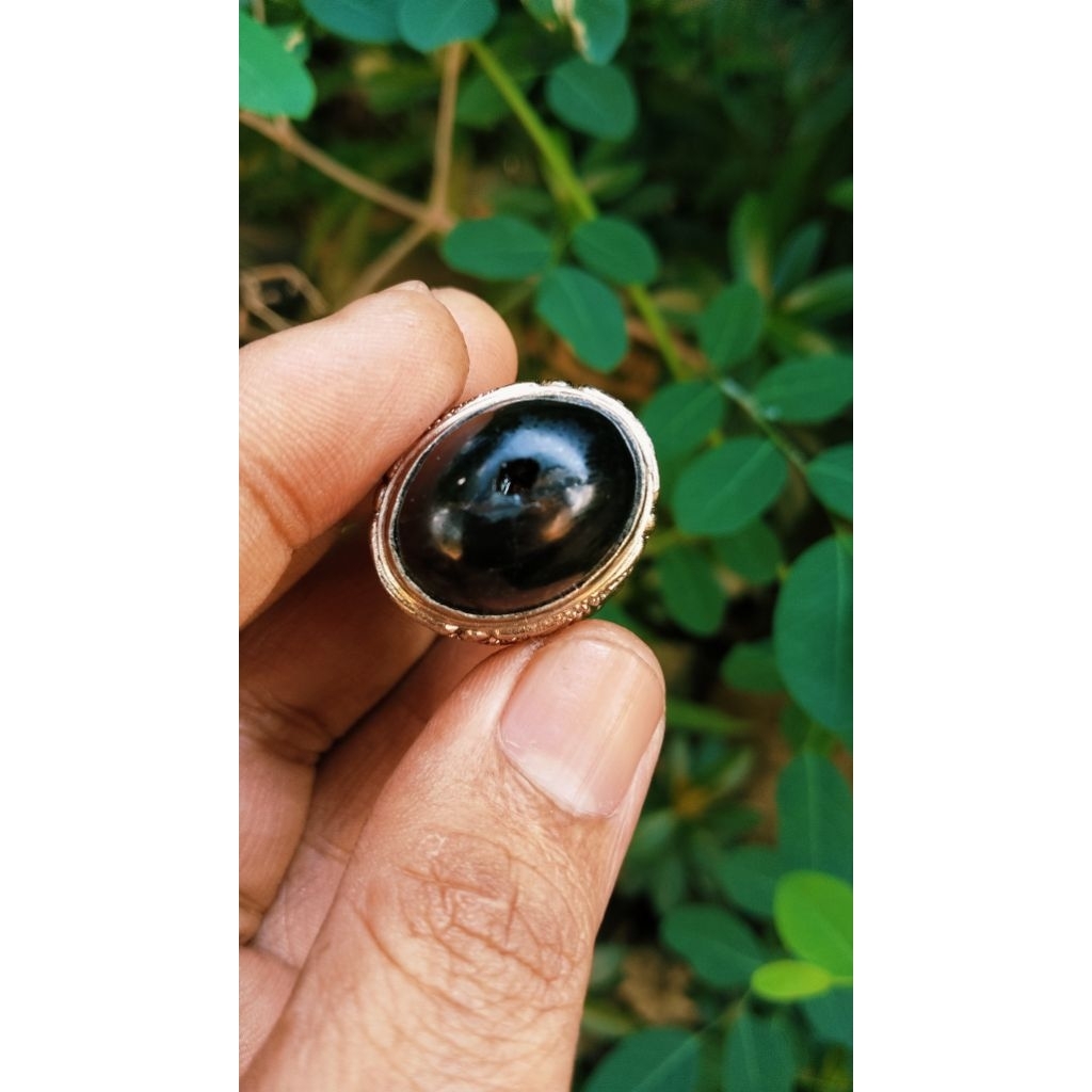 cincin batu akik permata batu kelor muria combong