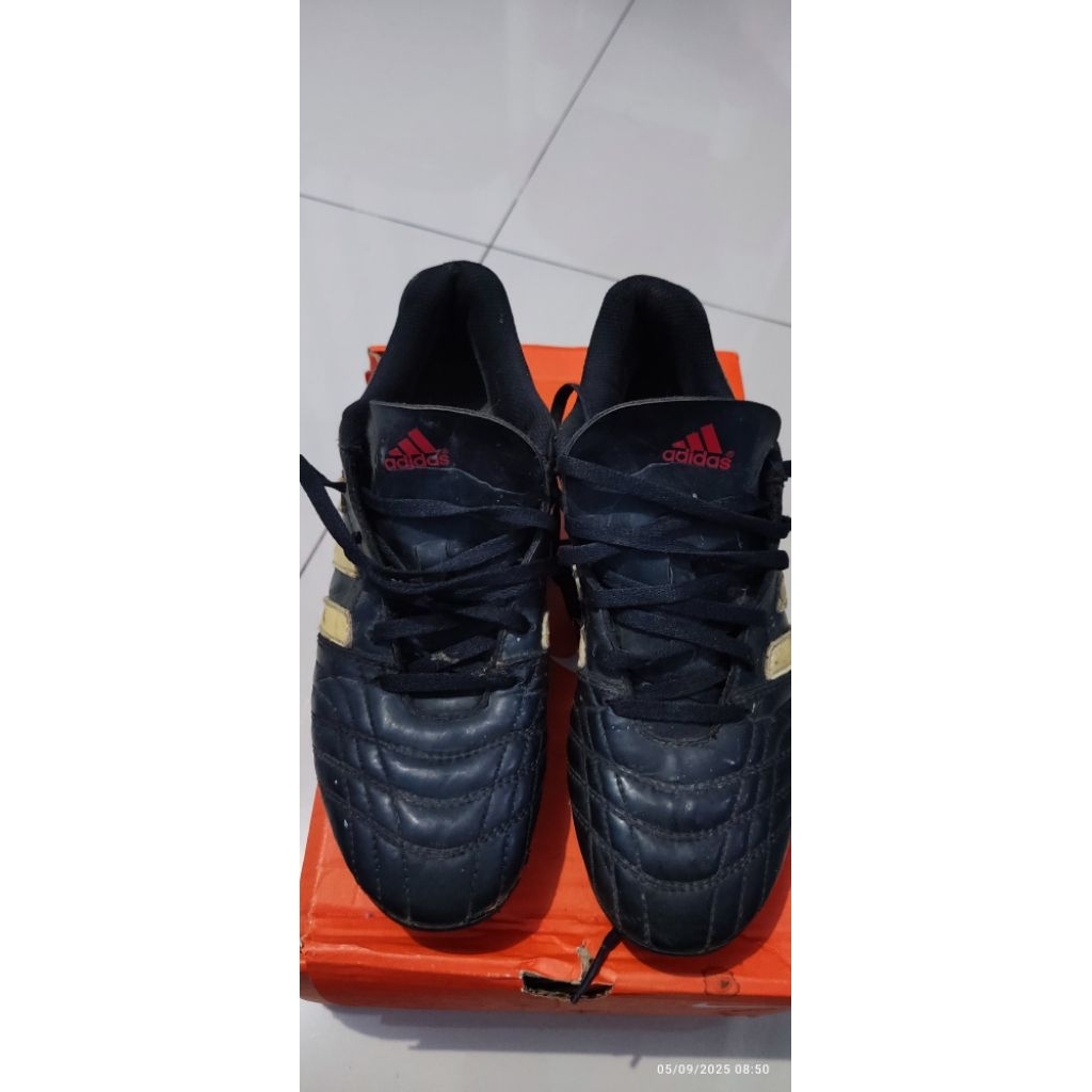 Sepatu Bola Adidas Matteo Nua TRX FG U43098 Black Second Original