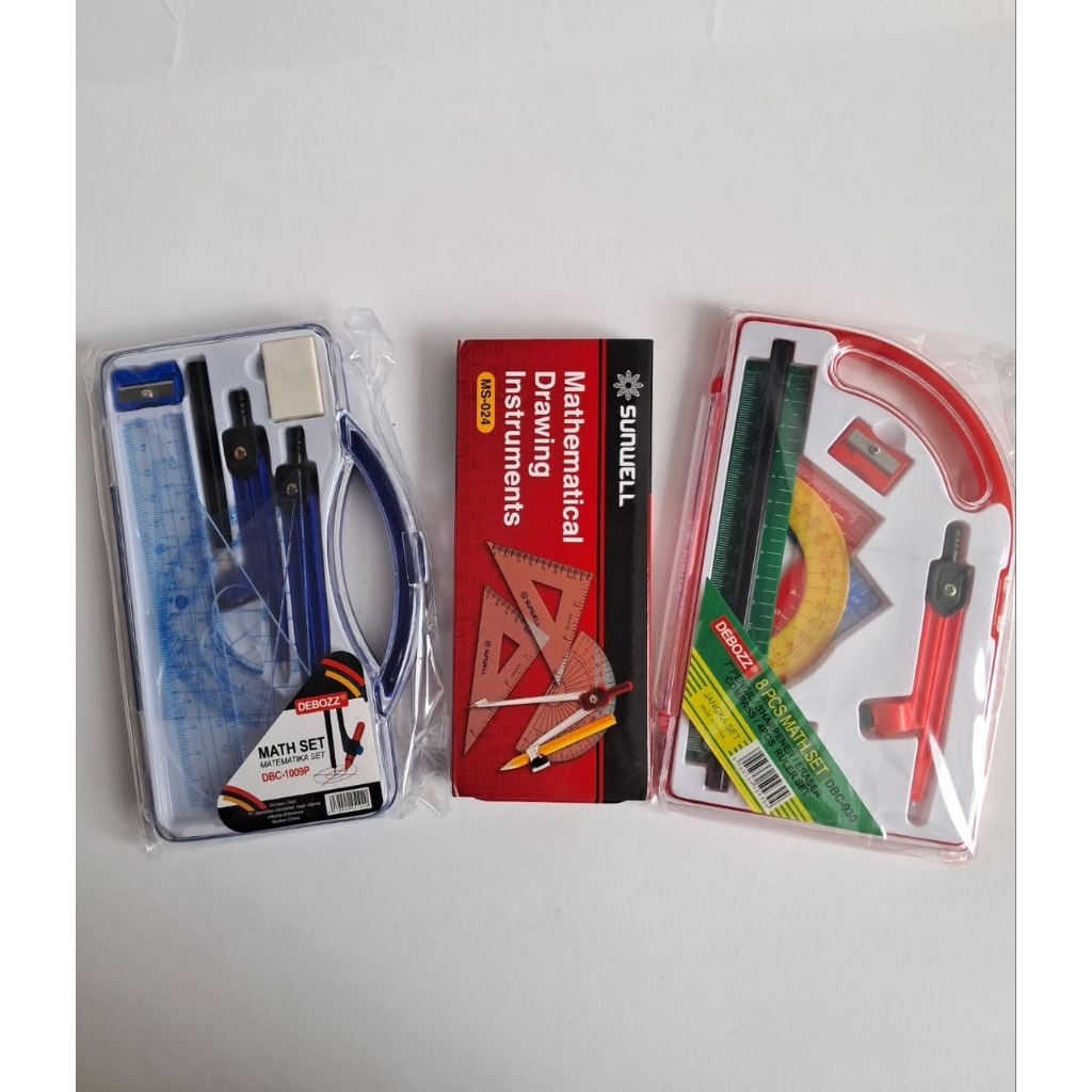 

Jangka satu set / math set lengkap