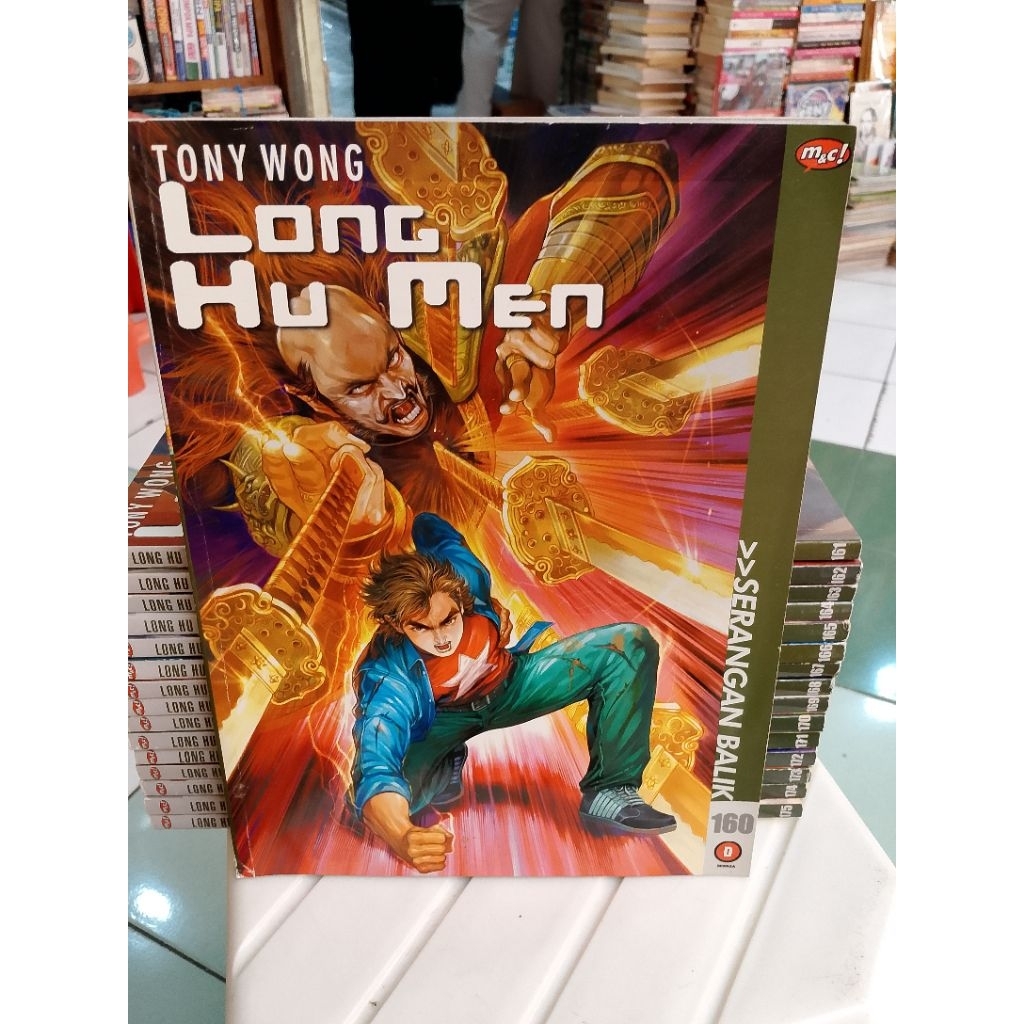 Komik LONG HU MEN seri 160-175 - Tony Wong