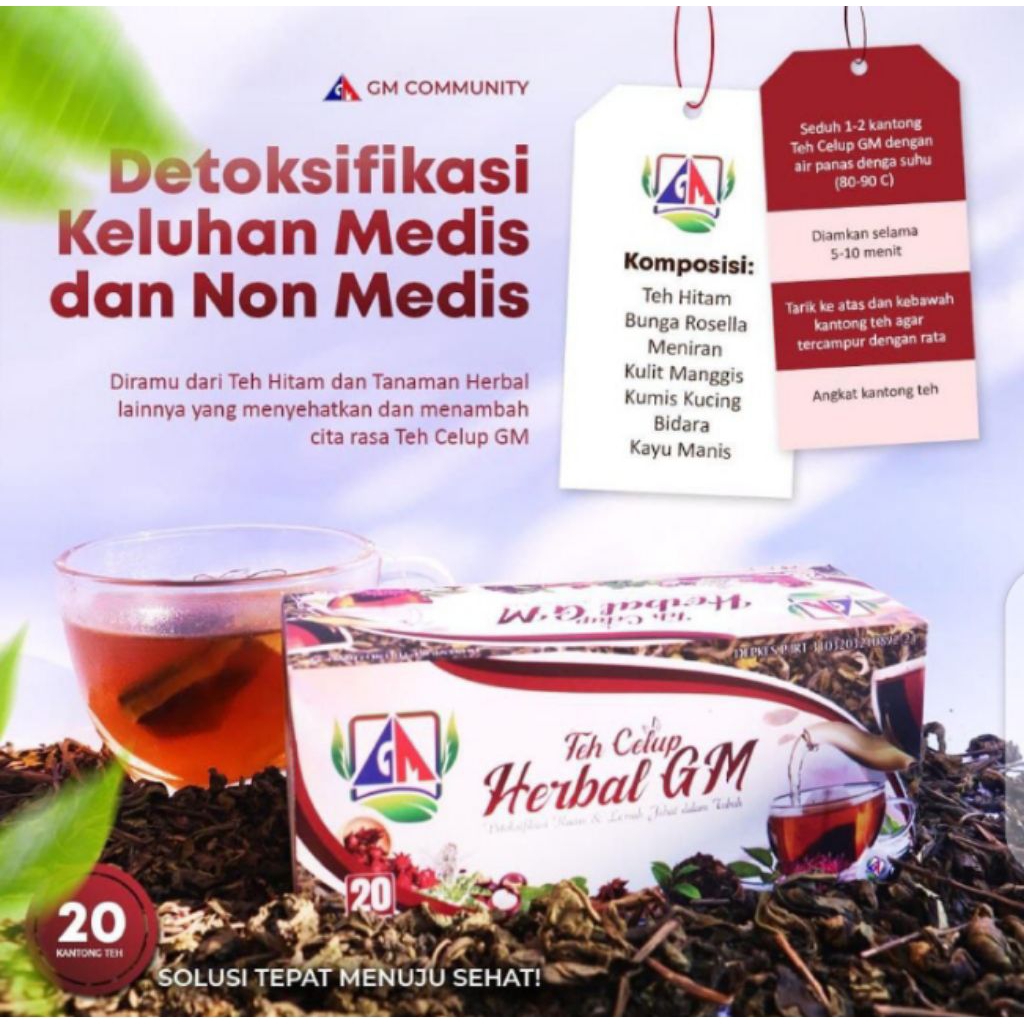 

teh celup herbal GM