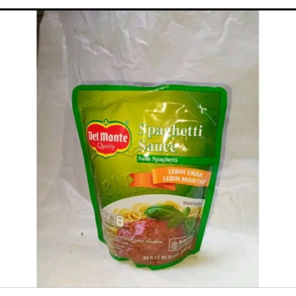 

delmonte spaghetti sauce 250 g