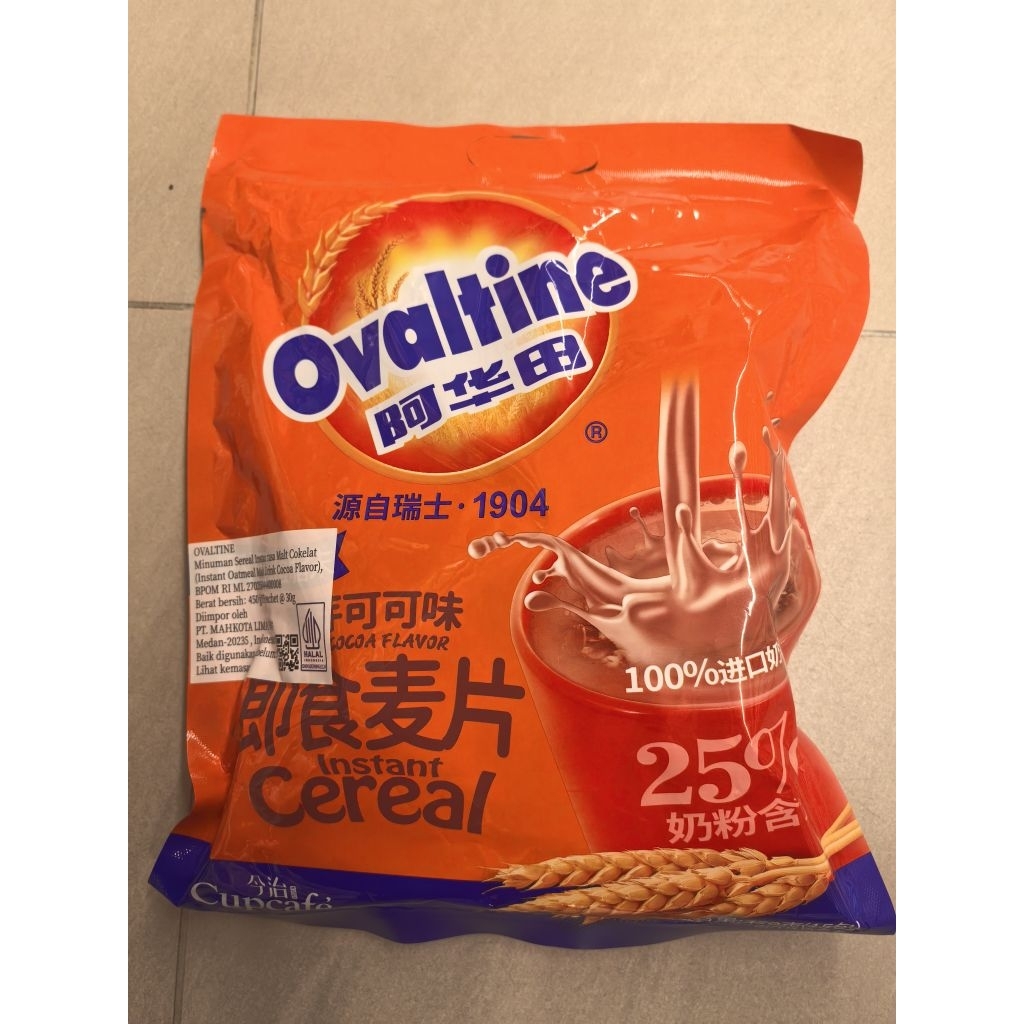 

OVALTINE OATMEAL INSTANT MALT COCOA. OVALTINE INSTANT OATMEAL. OVALTINE CEREAL COCOA. MINUMAN OVALTINE. CEREAL OVALTINE. CEREAL OVALTINE MALT COCOA