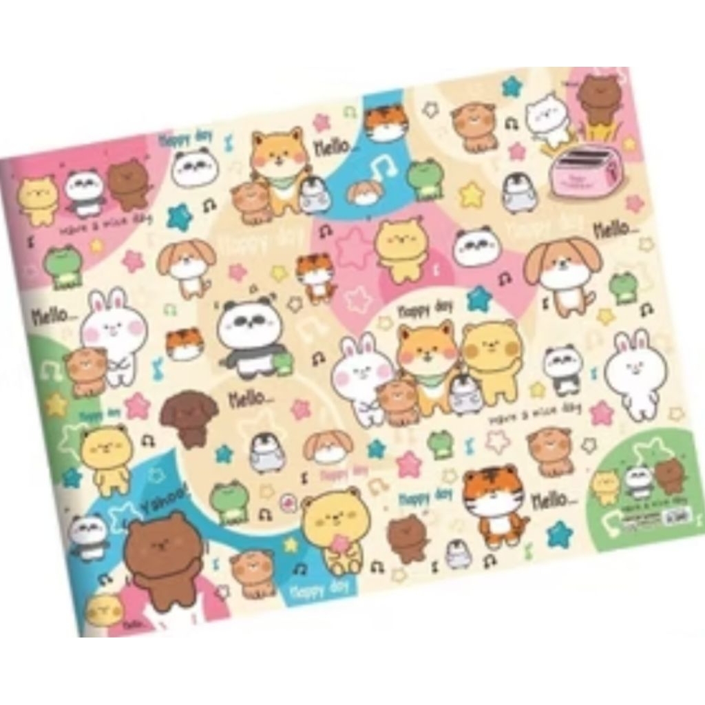 

KERTAS KADO SANSAN WAWA/SANWA ANIMAL HAPPY DAY SW6039