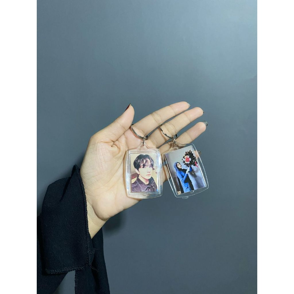 gantungan kunci cantik / gantungan kunci foto / gantungan kunci bareng ayang