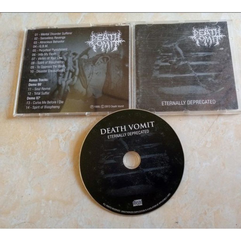 CD METAL DEATH VOMIT enternally deprecated