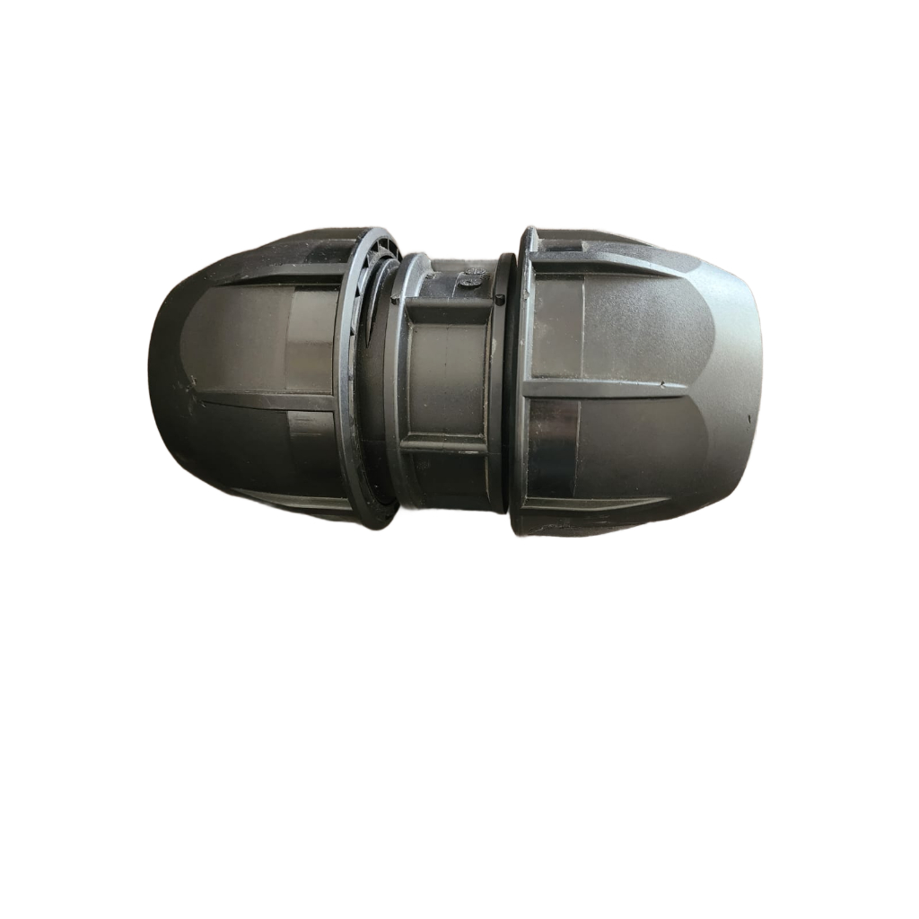 FITTING HDPE STRAIGHT COUPLING HDPE 3 INCH (90MM)  COMPRESSION /SOKET HDPE 3 INCH (90MM)