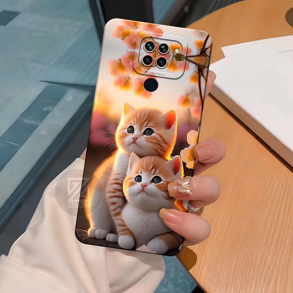 Softcase Hp Xiaomi Redmi Note 9 Fashion Case Kucing Case Xiaomi Redmi Note 9 Cover Hp Case Lucu Kesi