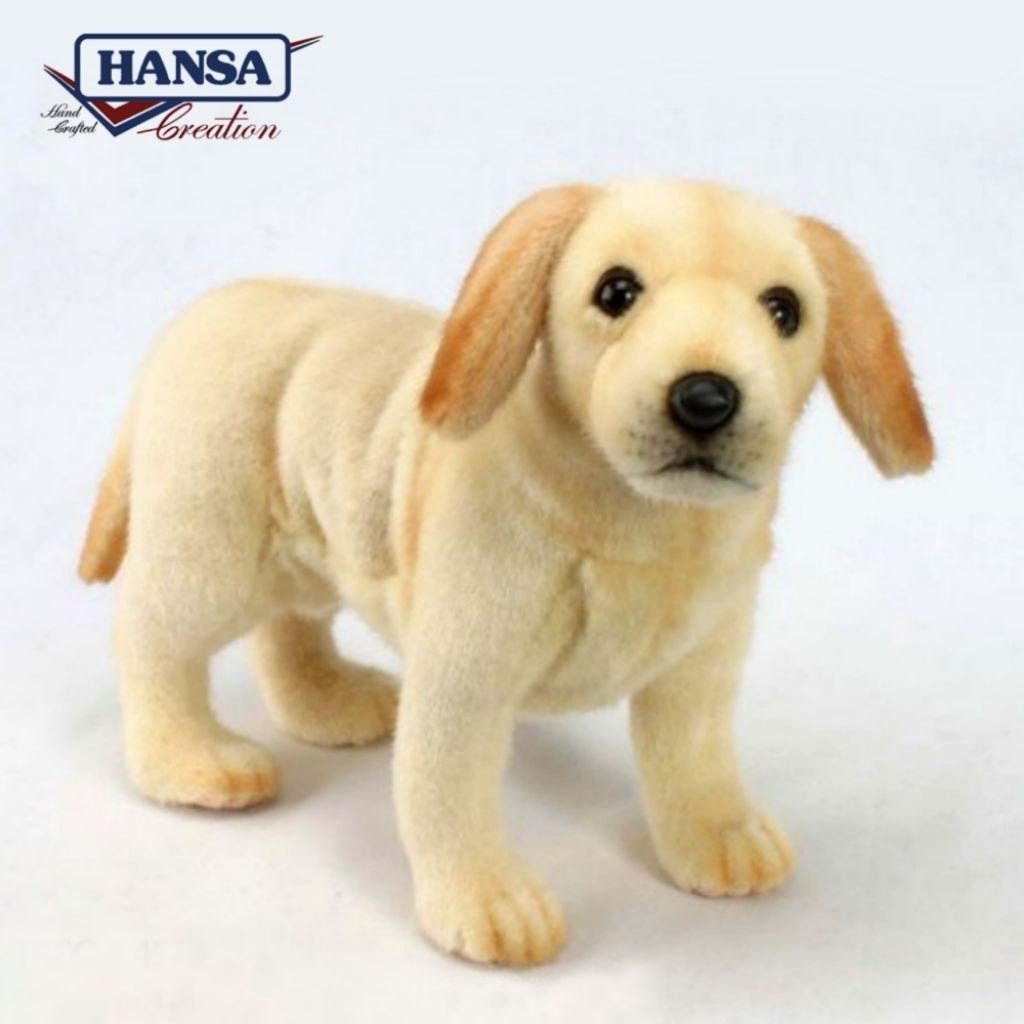 Boneka Anjing Labrador lmpr U.S.A 0ri HANSA Toys Golden Retriever Dog Doggy Puppy Plush Soft Toy Stu