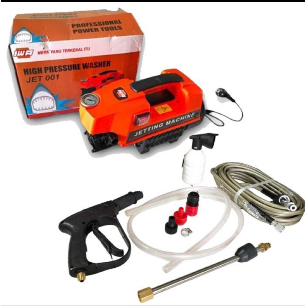 IWA STEAM JET CLEANER / mesin cuci steam listrik Motor mobil ac High pressure