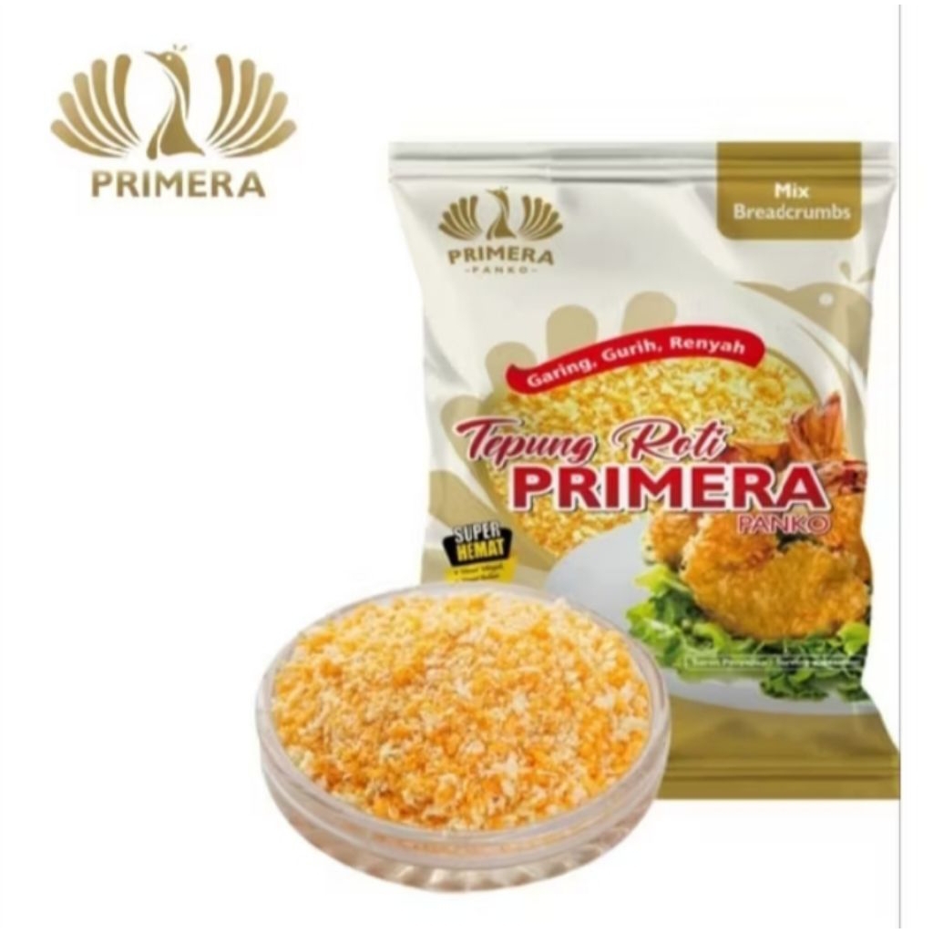 

Primera Panko Tepung Roti Mix 900g, 450g