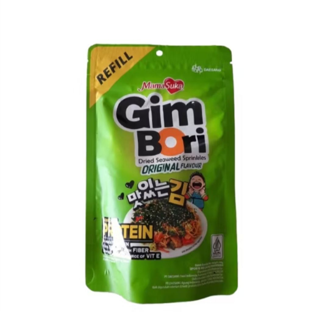 

Mamasuka Gim Bori Rumput Laut Kering Tabur 50g