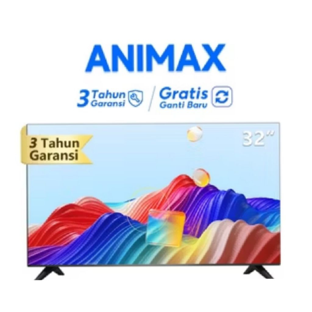 TV lcd 32 inchi smart TV animax