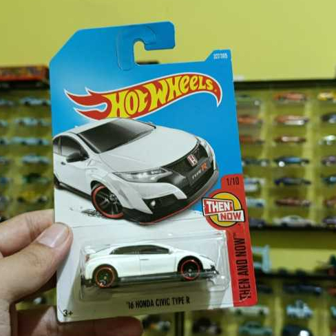Hot Wheels 16 Honda Civic Type R White Putih Langka Setara HW Super Treasure Hunt