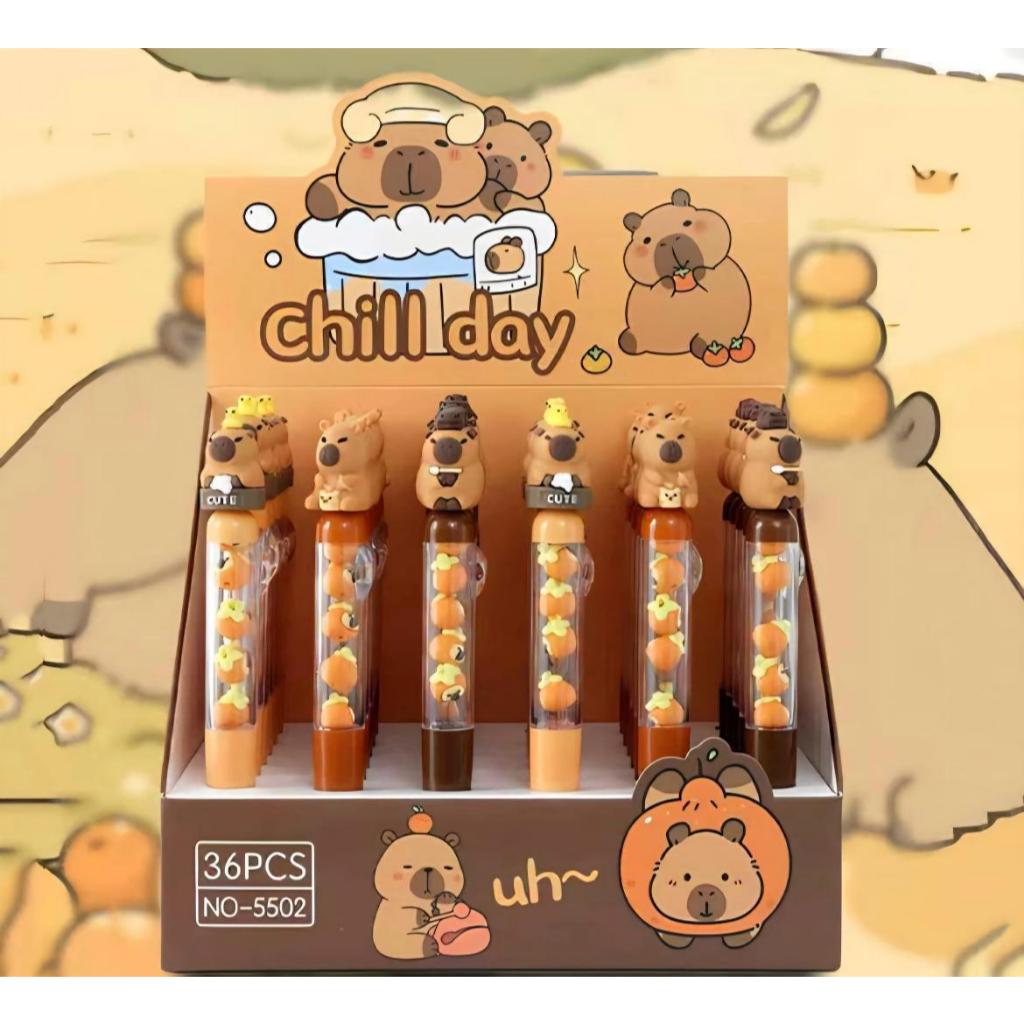 

pen pulpen capybara chill day cappibara