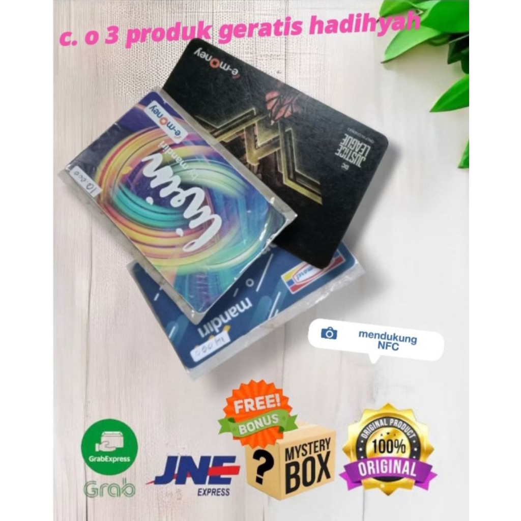 Paket Emoney Mandiri Bekas E-money sport Nfc