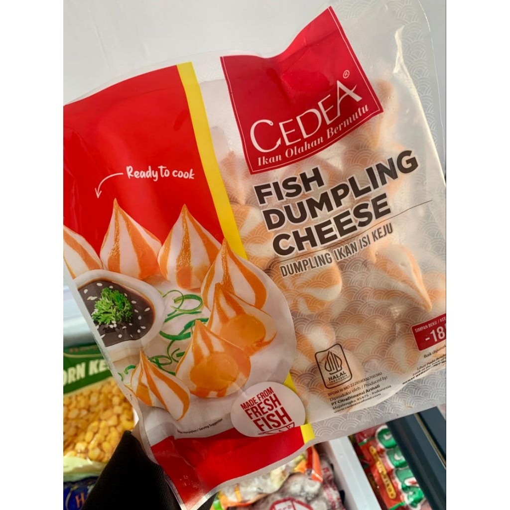 

Cedea fish dumpling cheese, dumpling ikan isi keju 500 gr