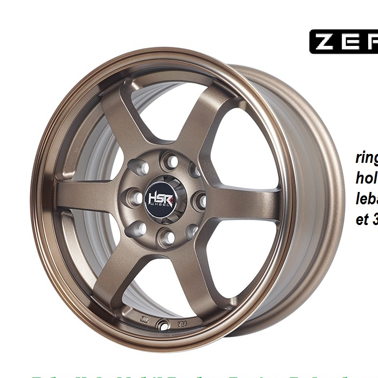 VELG HSR TOKYO R14 MURAH DI ZEPHYR RACING PALEMABANG FREEE ONGKIRR