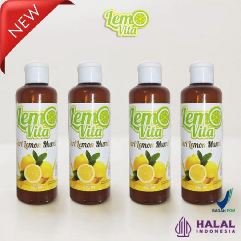 

Lemovita sari buah lemon asli 250ml