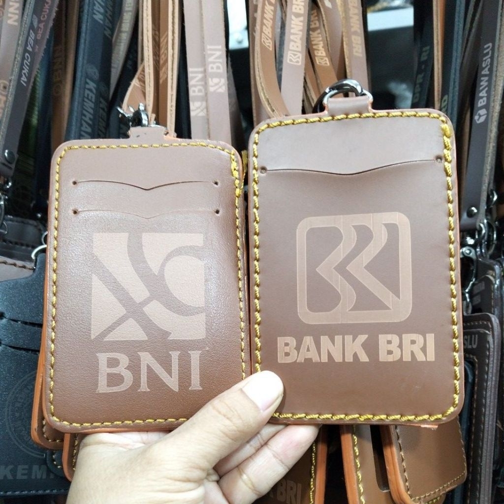 

Lanyard Nametag Id card Logo Bank