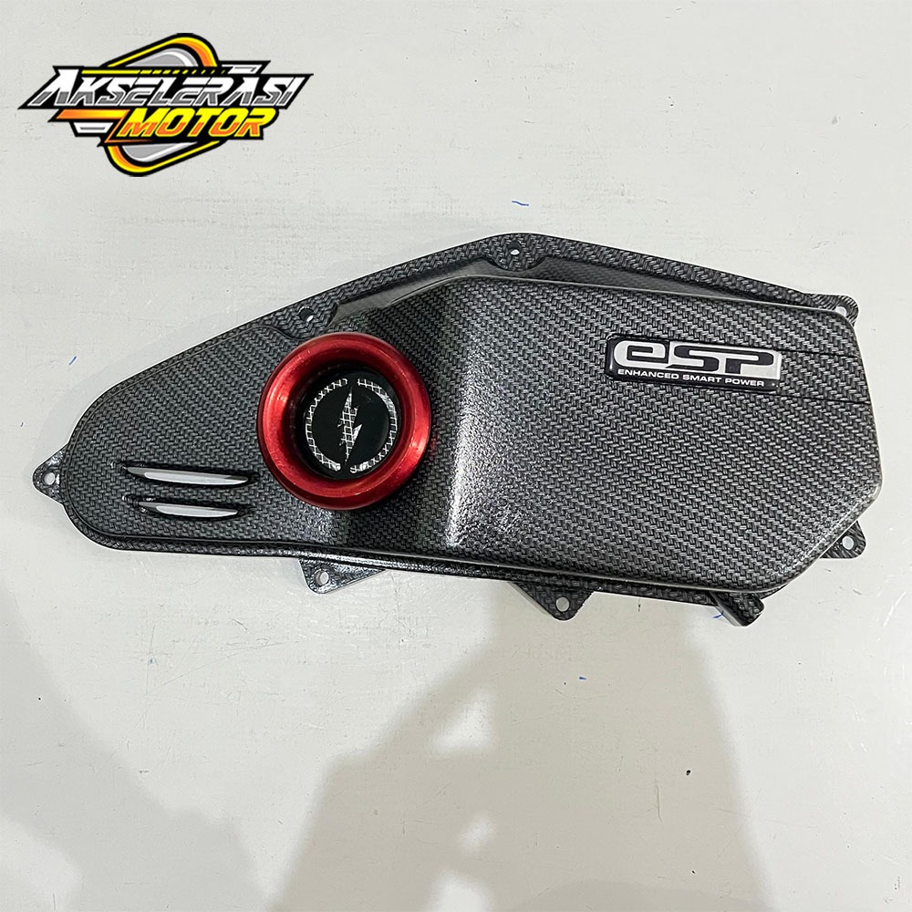 Box Filter Vario 125 New Box Filter Vario 125 Old 150 PCX 150 Model Slim Warna Carbon Motif Petir Bu