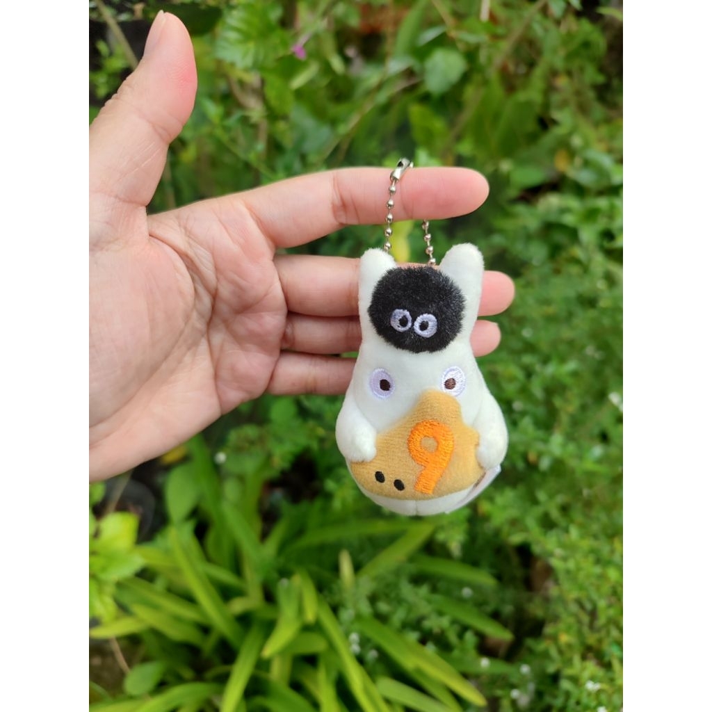 rare boneka gantungan kunci my neighbor totoro moon birth number 9 original studio ghibli