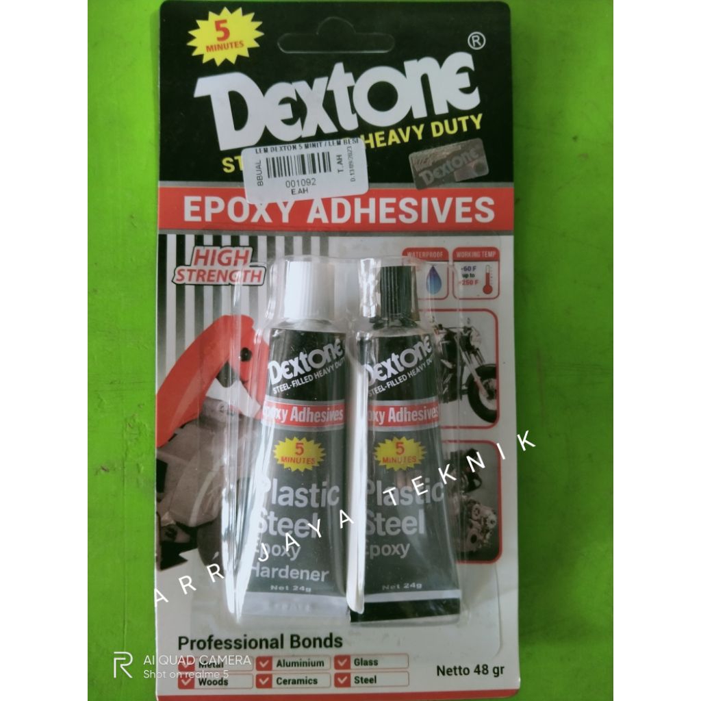 Lem Besi/ Lem Dextone 5 menit
