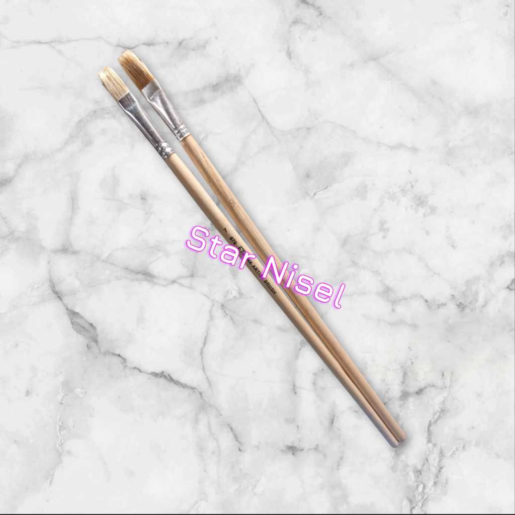 

Kuas Lukis Cat Minyak Kayu No. 7-9