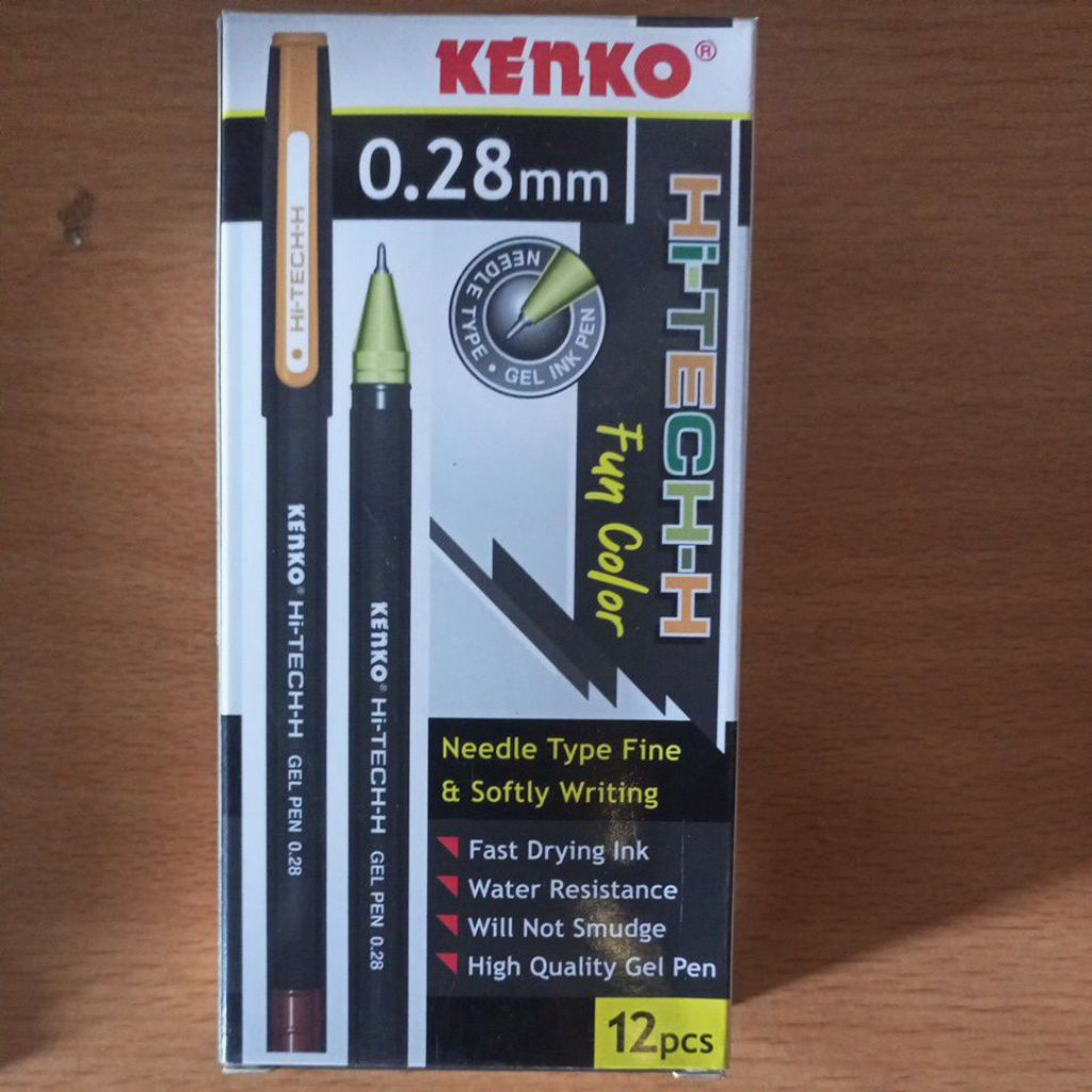 

Kenko Hi-Tech-H Fun Color Gel Pen 0.28mm