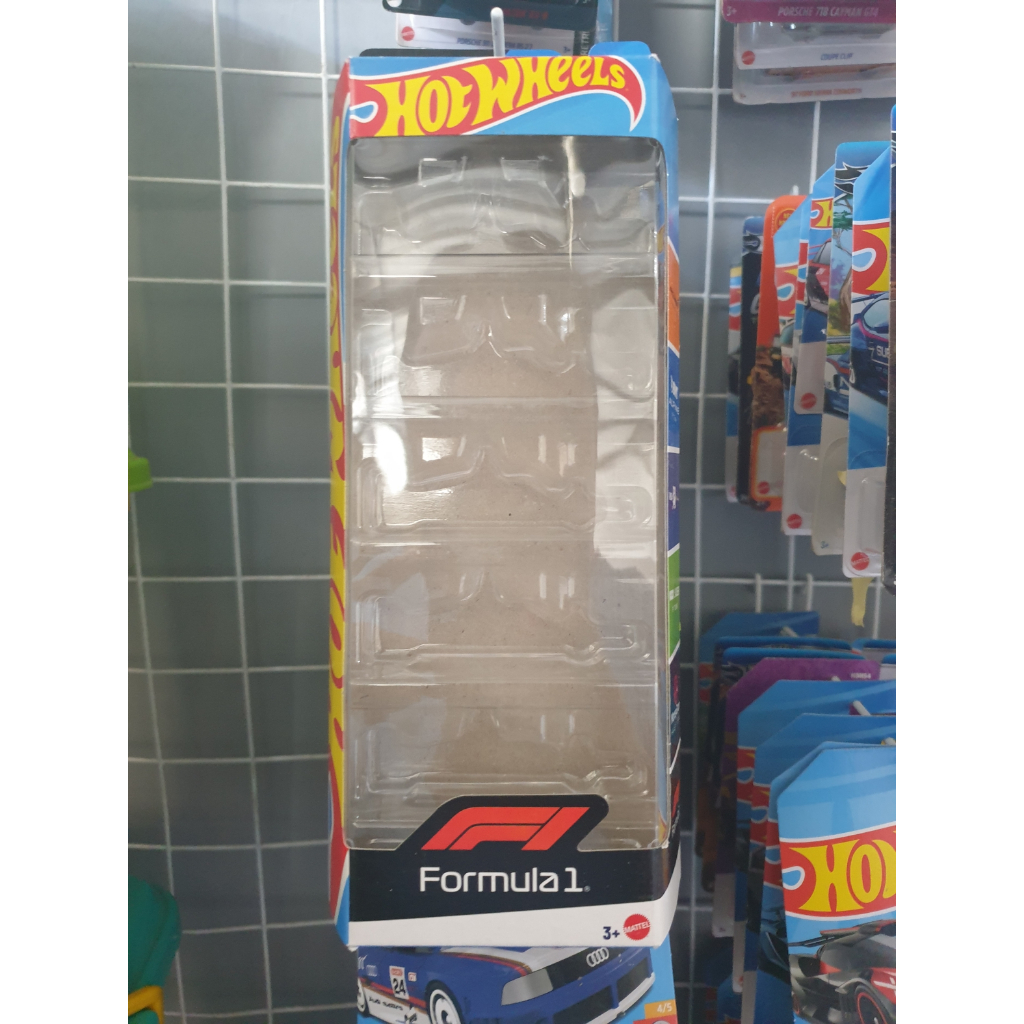 DUS HOT WHEELS KOSONG FORMULA 1 - F1 - BOX ONLY