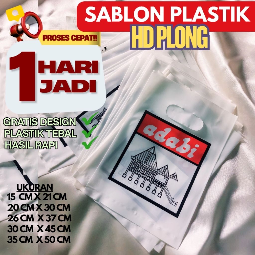 

Sablon Plastik HD PLONG Bebas Design. PLASTIK PRINT | PLASTIK PACKING | PLASTIK CUSTOM