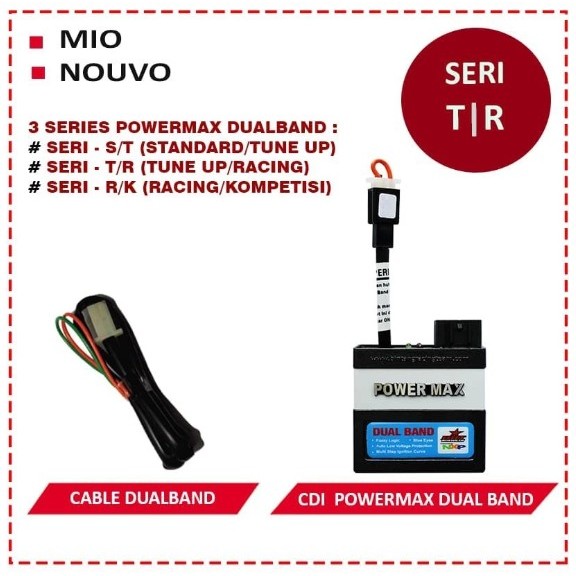 CDI BRT POWER MAX DUAL BAND MIO OLD MIO SPORTY