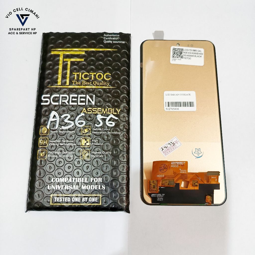 Lcd Touchscreen Samsung A36 5G Fullset Black
