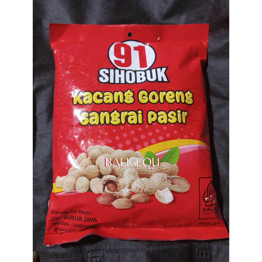 Kacang SIHOBUK 375 gram  / Kacang Sihobuk Premium cap 91