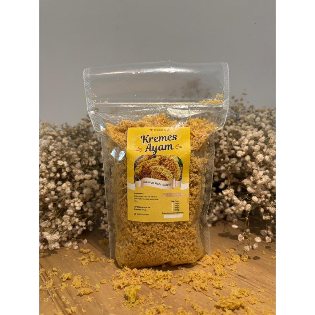 

Kremes Ayam Renyah 250gr - Toping Ayam/ Nasi | Kremesan Ayam Siap Makan