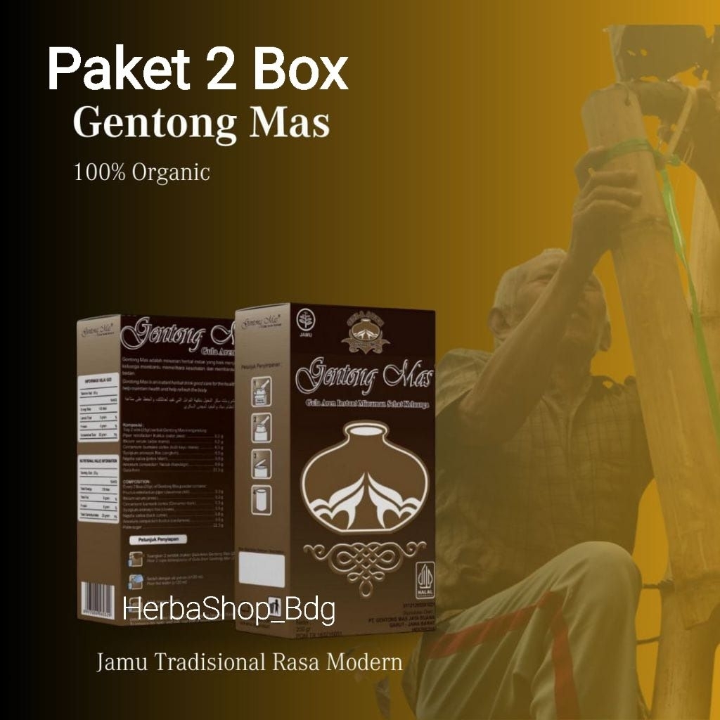 

PAKET 2 BOX COD | Herbal Alami Gentong Mas asli 100%