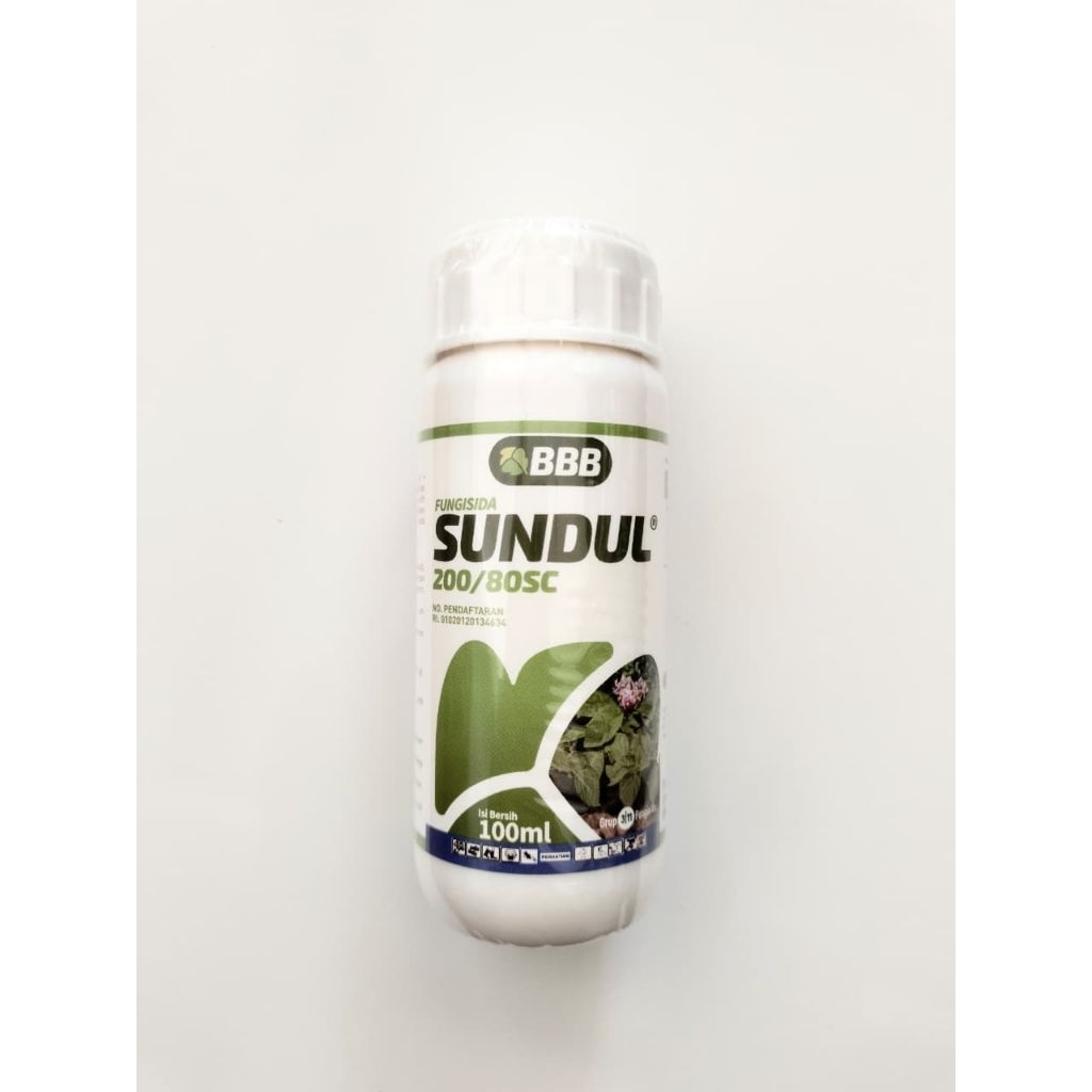 FUNGISIDA SUNDUL 200/80 EC 100ML by INDOTANI BBB - berbahan aktif Azoksistrobin 200 g/l + Siprokonaz