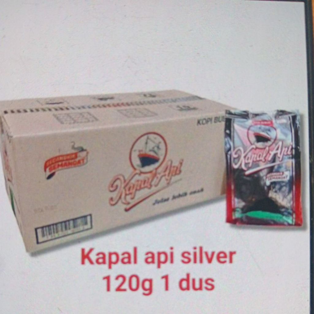 

kapal api silver (1karton/20pcs/120g)