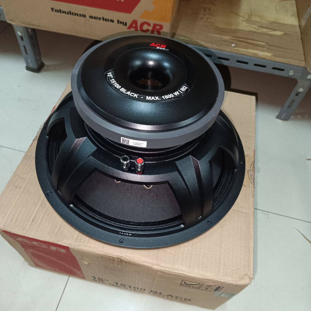 Speaker ACR 15100 Black Subwoofer / Speaker 15 inch ACR 15100 Black / Speaker ACR 15 inch 15100 Blac