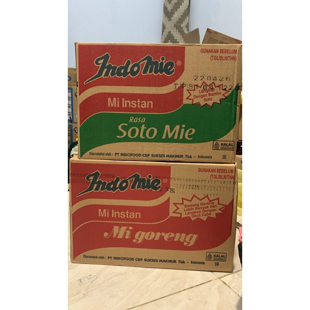 

Indomie soto dan indomie goreng