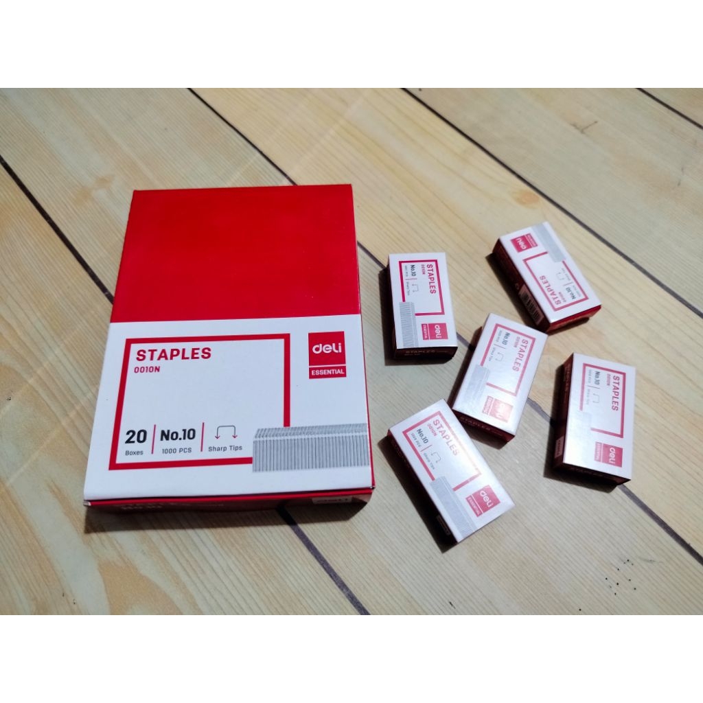 

(PACK) Isi Staples / Isi Hekter Deli No. 10 (Min. order 2 Pack)