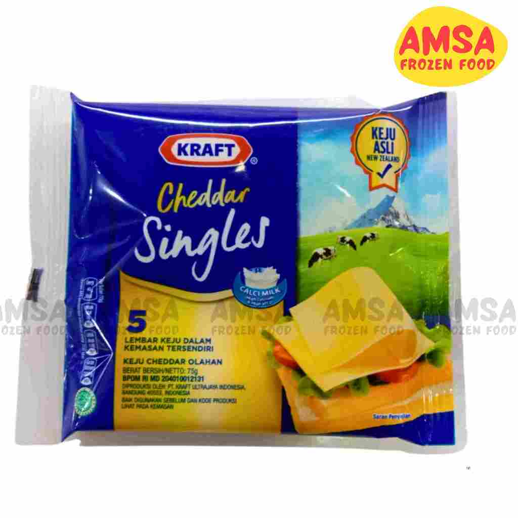 

Kraft Keju High Calcium Singles 5 Slice 75g