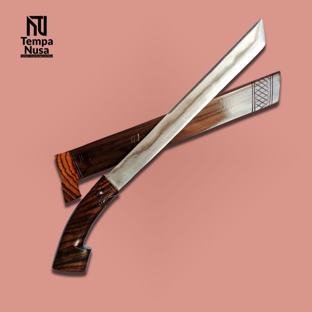 Pisau Kebun Rimba 40 Cm Sarung Kayu Sonokeling