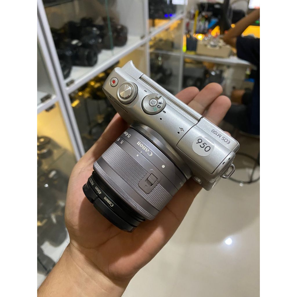 CANON EOS M100 MURAH BEKAS SECOND CANON M100 BEKAS MURAH