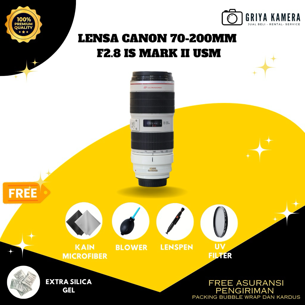 LENSA CANON 70-200mm IS MARK II USM