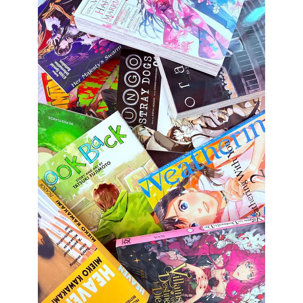 || SALE Preloved Official Mangas and Novel for cheap  ||Read Desc, please || Wotakoi , Look Back , O