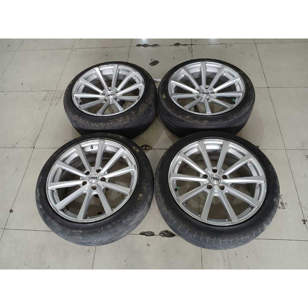 Velg Mobil Bekas Ring 19 Lubang Baut 5 HUSTLER HSR R19X8-9 H5X114,3