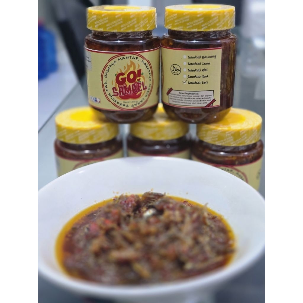 

GO!SAMBEL - Sambel Teri (200gr)