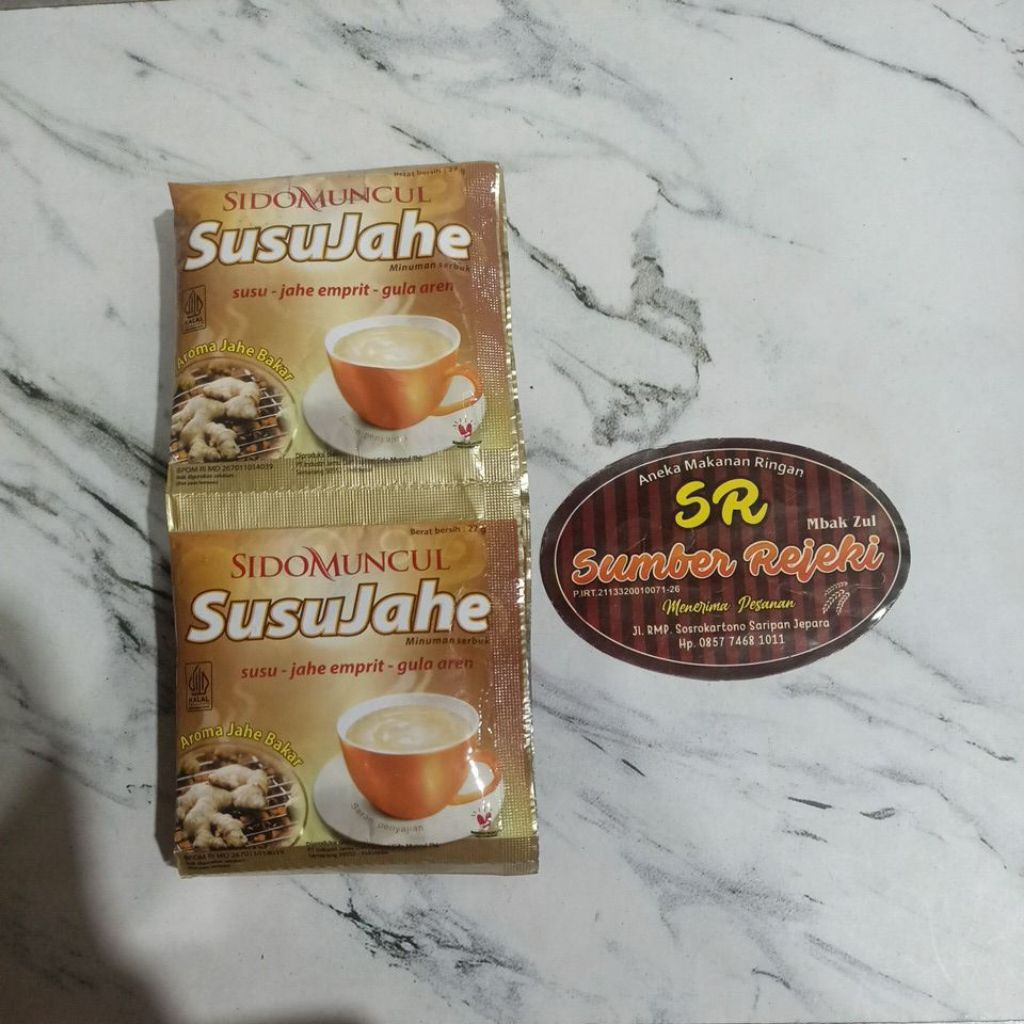 SUSU JAHE SIDOMUNCUL