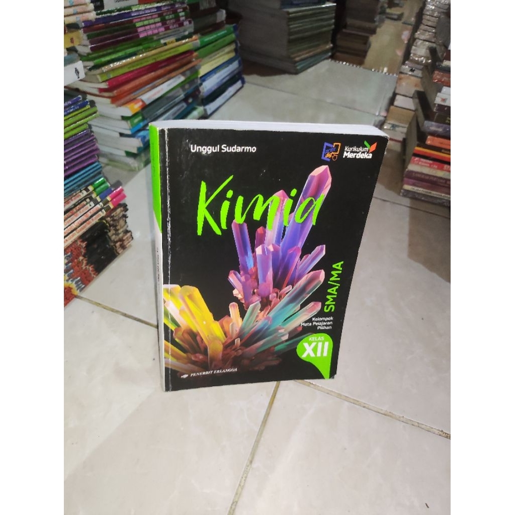 buku kimia untuk SMA ma kelas 12 kurikulum merdeka Erlangga